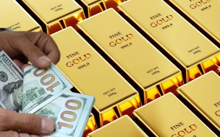 الذهب يهوي عالمياً: تداعيات قرار ترامب وحصار مضيق هرمز
