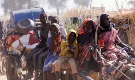 مأساة نازحي السودان تتفاقم مع نزوح 100 ألف في النيل الأزرق